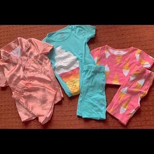 Lot of size 7 pajamas